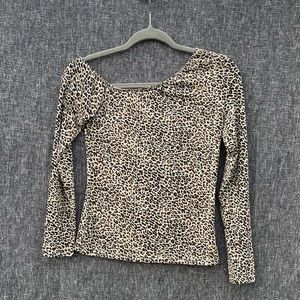 Shein Cheetah Print Top